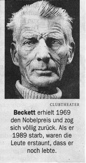 Beckett lebt!