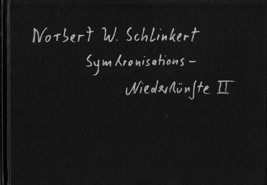 Symkronisation (II), Titel, Norbert W. Schlinkert