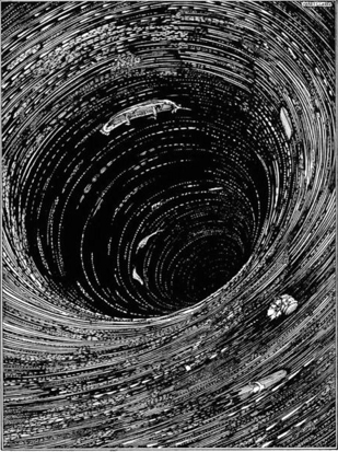 Descent into the Maelstrom, by Harry Clarke